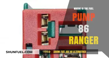 Locating the Fuel Pump in Your 1986 Ford Ranger: A Guide
