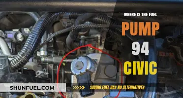 Locating the Fuel Pump in a 1994 Honda Civic: A Guide