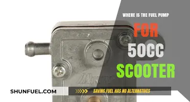 Locating the Fuel Pump in Your 50cc Scooter: A Quick Guide