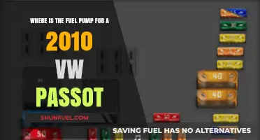 Locating the Fuel Pump in a 2010 VW Passat: A Guide