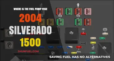 Locate the Fuel Pump Fuse in Your 2004 Silverado 1500