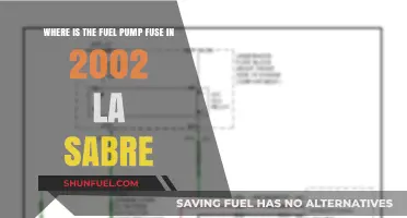 Locating the Fuel Pump Fuse in a 2002 La Sabre