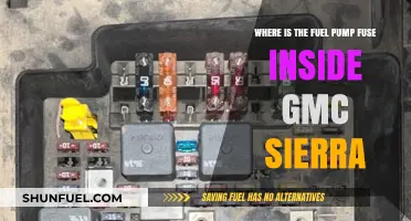 Locate GMC Sierra Fuel Pump Fuse: Quick Guide Inside