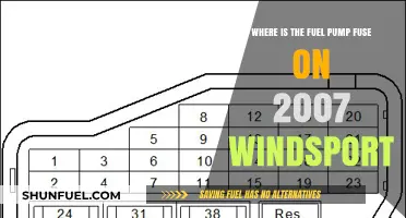 Locate the Fuel Pump Fuse in Your 2007 Windsport Easily