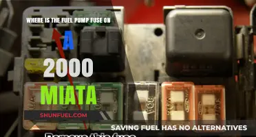 Locate the Fuel Pump Fuse in Your 2000 Miata Easily