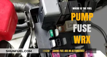 WRX Fuel Pump Fuse Location: A Quick and Easy Guide