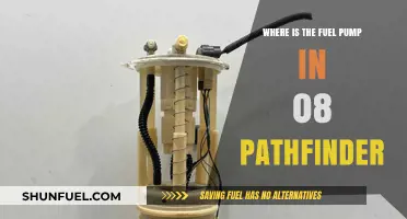 Locating the Fuel Pump in a 2008 Nissan Pathfinder