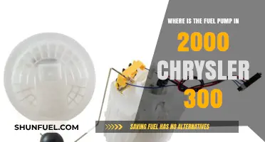 Chrysler 300 Fuel Pump Location: 2000 Model Guide