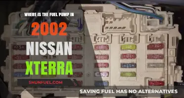 Locating the Fuel Pump in a 2002 Nissan Xterra: A Guide