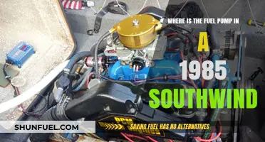 Locating the Fuel Pump in a 1985 Southwind Motorhome