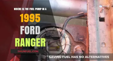 Locating the Fuel Pump in a 1995 Ford Ranger: A Guide