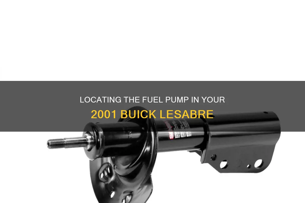 where is the fuel pump in a 2001 buick lesabre