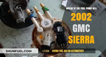Locating the Fuel Pump in Your 2002 GMC Sierra