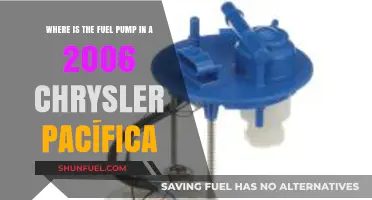 Locating the Fuel Pump in a 2006 Chrysler Pacifica: A Guide