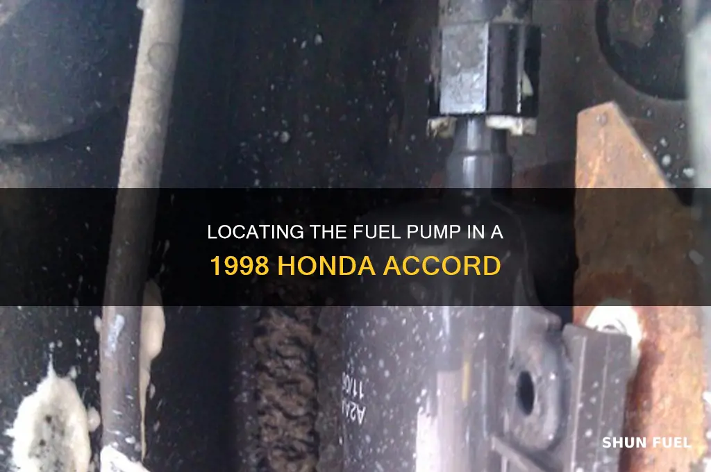 where is the fuel pump in a 98 accord