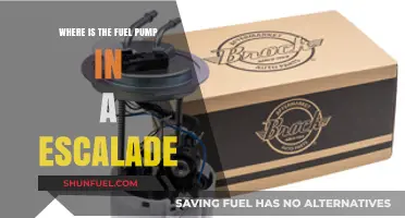 Locating the Fuel Pump in Your Cadillac Escalade: A Quick Guide