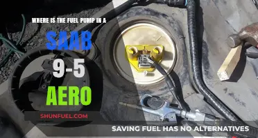 Locating the Fuel Pump in Your Saab 9-5 Aero: A Guide