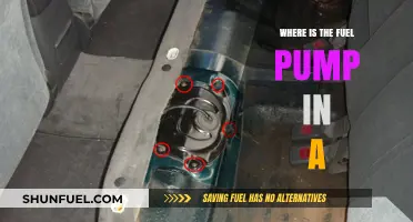 Where to Find the Fuel Pump in Your Vehicle: A Guide
