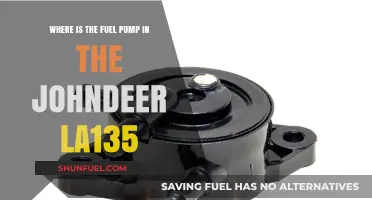 Locating the Fuel Pump in Your John Deere LA135: A Guide