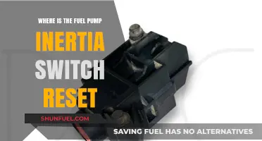 How to Locate and Reset Your Fuel Pump Inertia Switch