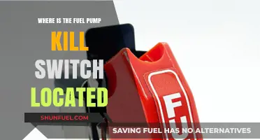 Locate Your Fuel Pump Kill Switch: A Quick Guide to Its Position