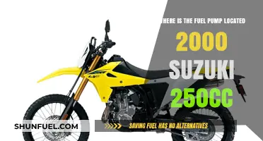 Fuel Pump Location Guide: 2000 Suzuki 250cc Motorcycle Explained