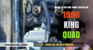 1996 King Quad Fuel Pump Location: A Comprehensive Guide