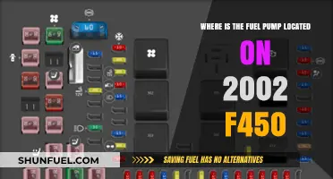 Fuel Pump Location Guide for 2002 Ford F450 Trucks