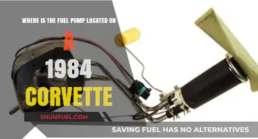 Finding the Fuel Pump in a 1984 Corvette: Location Guide