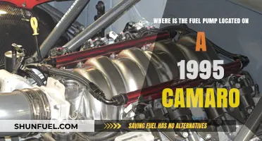 Finding the Fuel Pump in a 1995 Camaro: Location Guide