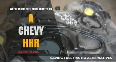 Finding the Fuel Pump in Your Chevy HHR: A Quick Guide