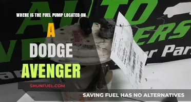 Locate Your Dodge Avenger's Fuel Pump: A Quick Guide
