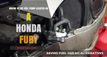 Honda Fury Fuel Pump Location: A Comprehensive Guide