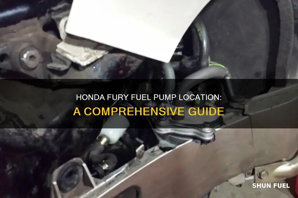where is the fuel pump located on a honda fury