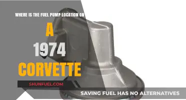 1974 Corvette Fuel Pump Location: A Comprehensive Guide