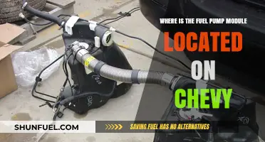 Where to Find the Fuel Pump Module on Chevy Vehicles