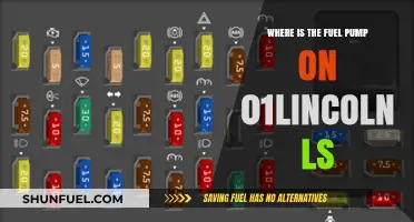 Locating the Fuel Pump on a 2001 Lincoln LS: A Guide