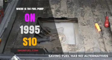 Locating the Fuel Pump on a 1995 S10: A Quick Guide