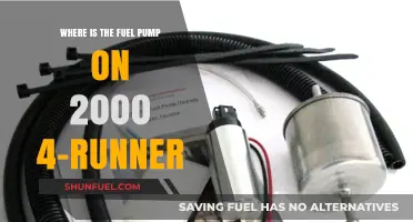 Locating the Fuel Pump in a 2000 Toyota 4-Runner