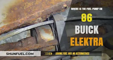 Locating the Fuel Pump on a 1986 Buick Electra: A Guide