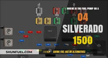 Locate the Fuel Pump on Your 2004 Silverado 1500 Easily