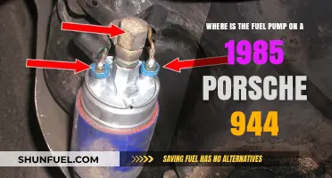 Locating the Fuel Pump on a 1985 Porsche 944: A Guide