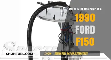 Locating the Fuel Pump on a 1990 Ford F150: A Guide