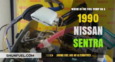 Locating the Fuel Pump on a 1990 Nissan Sentra: A Guide