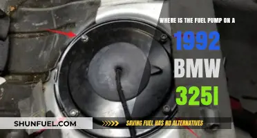 Locating the Fuel Pump in a 1992 BMW 325i: A Guide