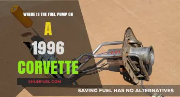 Locating the Fuel Pump on a 1996 Corvette: A Quick Guide