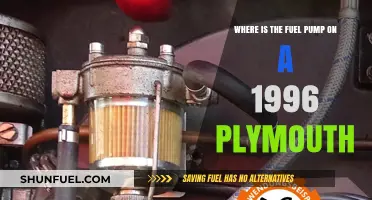 Locating the Fuel Pump on a 1996 Plymouth: A Quick Guide
