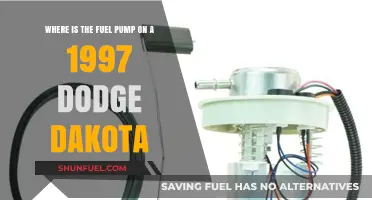 Locating the Fuel Pump on a 1997 Dodge Dakota: A Guide