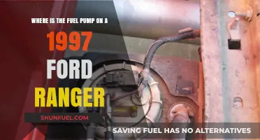 Locating the Fuel Pump on a 1997 Ford Ranger: A Guide