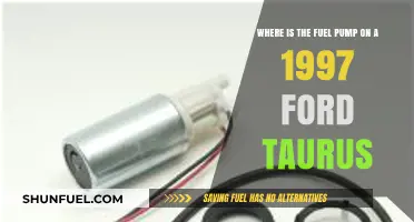 Locating the Fuel Pump on a 1997 Ford Taurus: A Guide